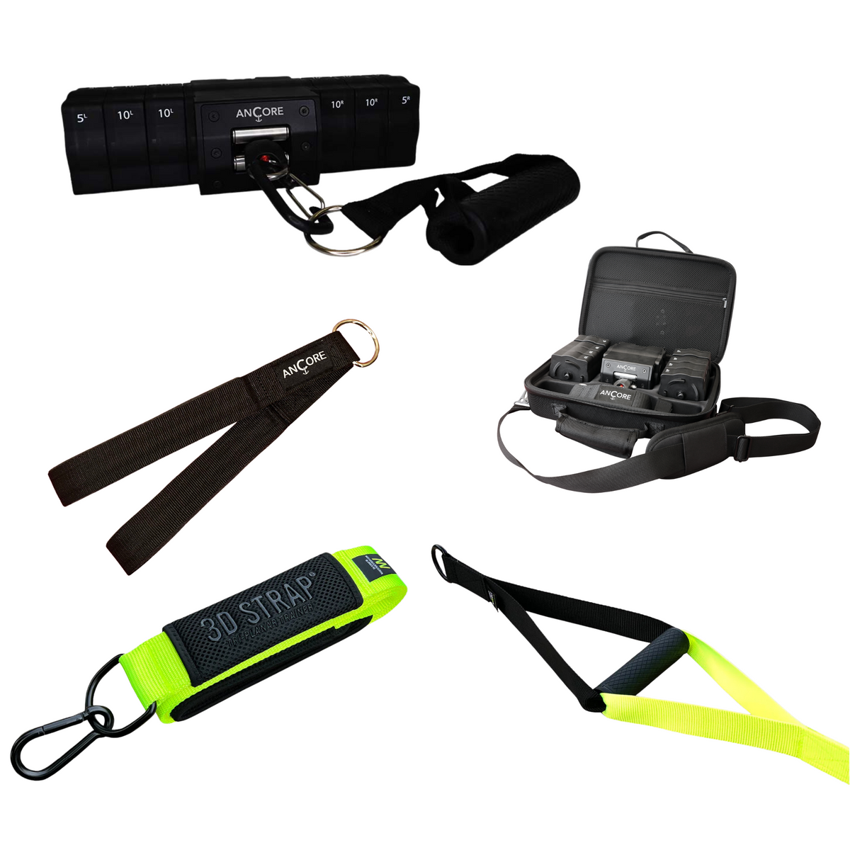 ANCORE Pro ＋レジスタンスプレート2.5LB+ベルトセット Pro Racquet Sports Bundle – ANCORE