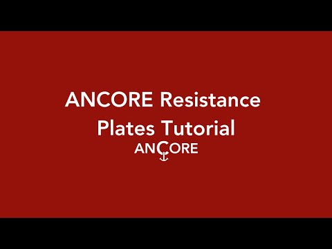 Resistance Plates – ANCORE